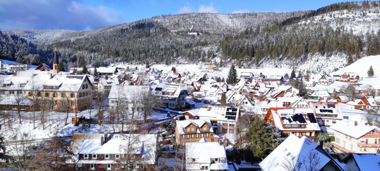 Ferienwohnung "Hirschlein" Im Schwarzwald Baiersbronn Exteriör bild